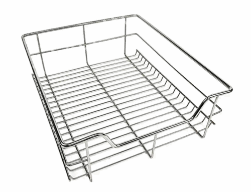 Say Goodbye to Clutter: Meet the Stainless Steel Slide Wire Basket