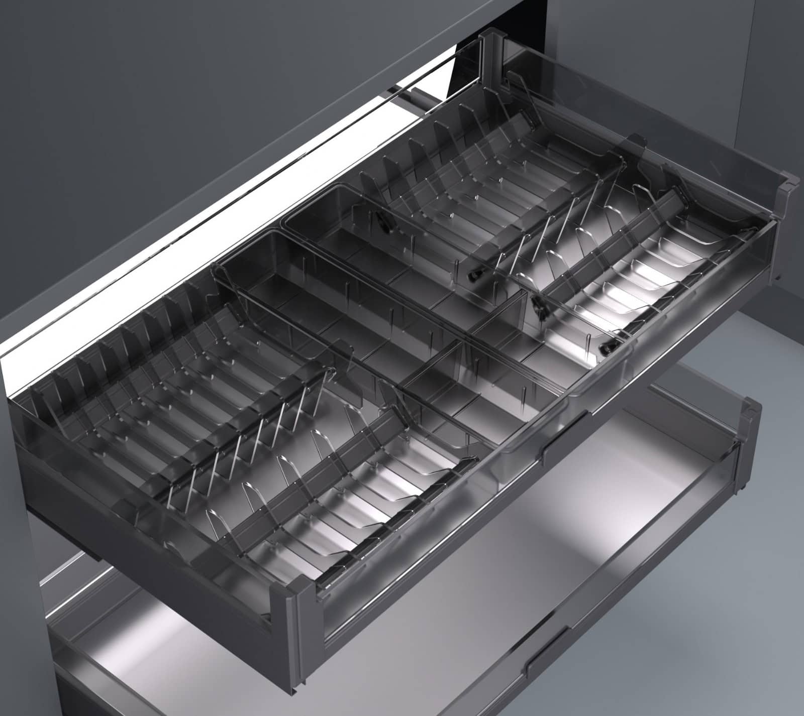 Drawer Pull-Out Dish Basket Manufacturer