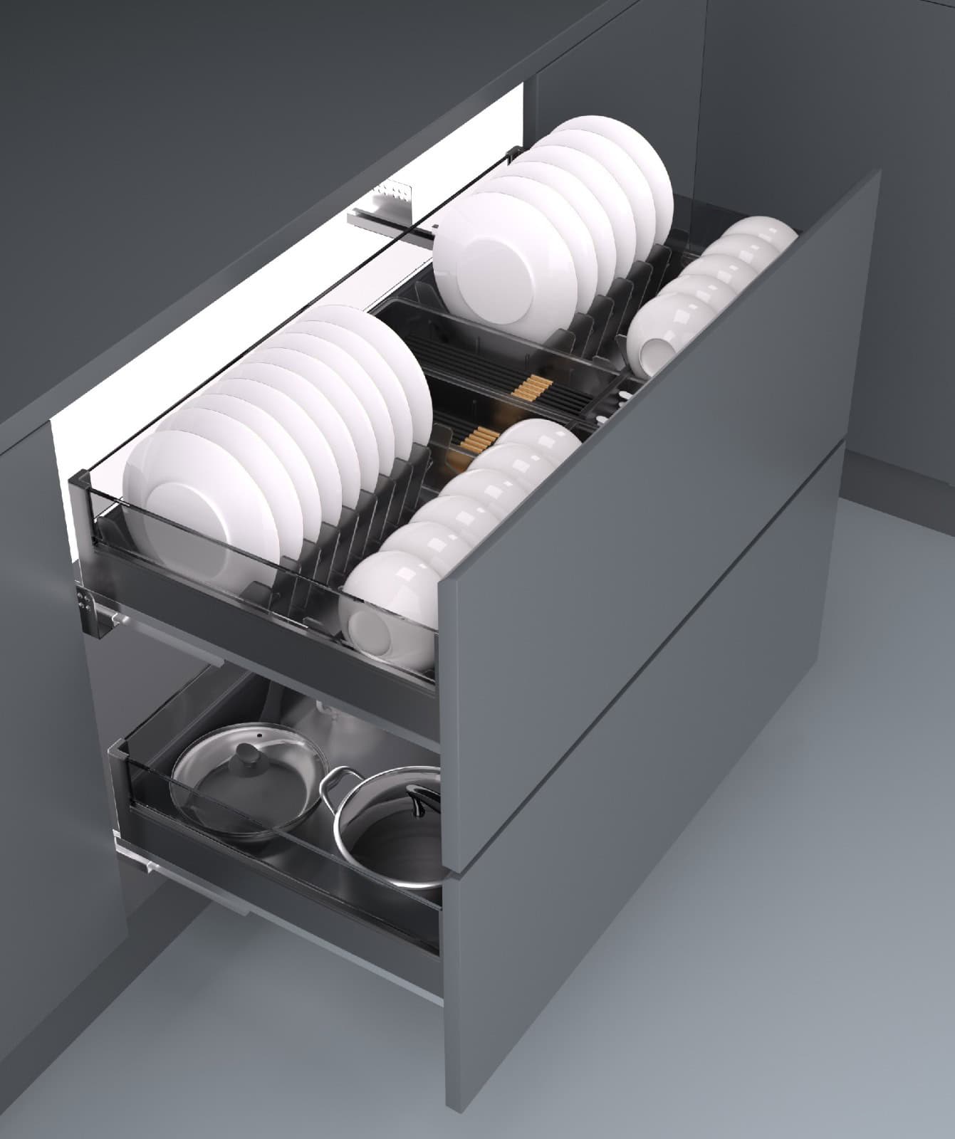Drawer Pull-Out Dish Basket Suppliers