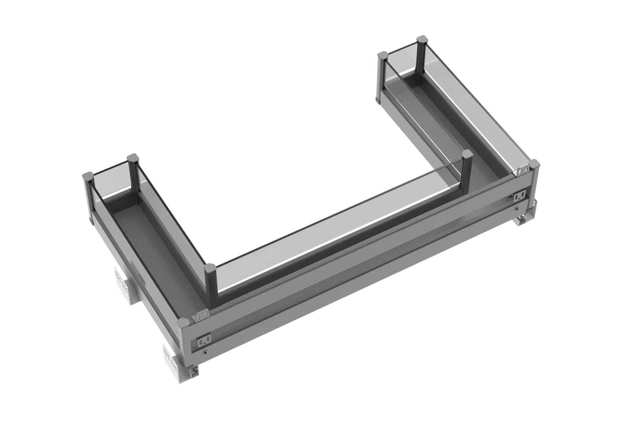 U-shaped drawer factory