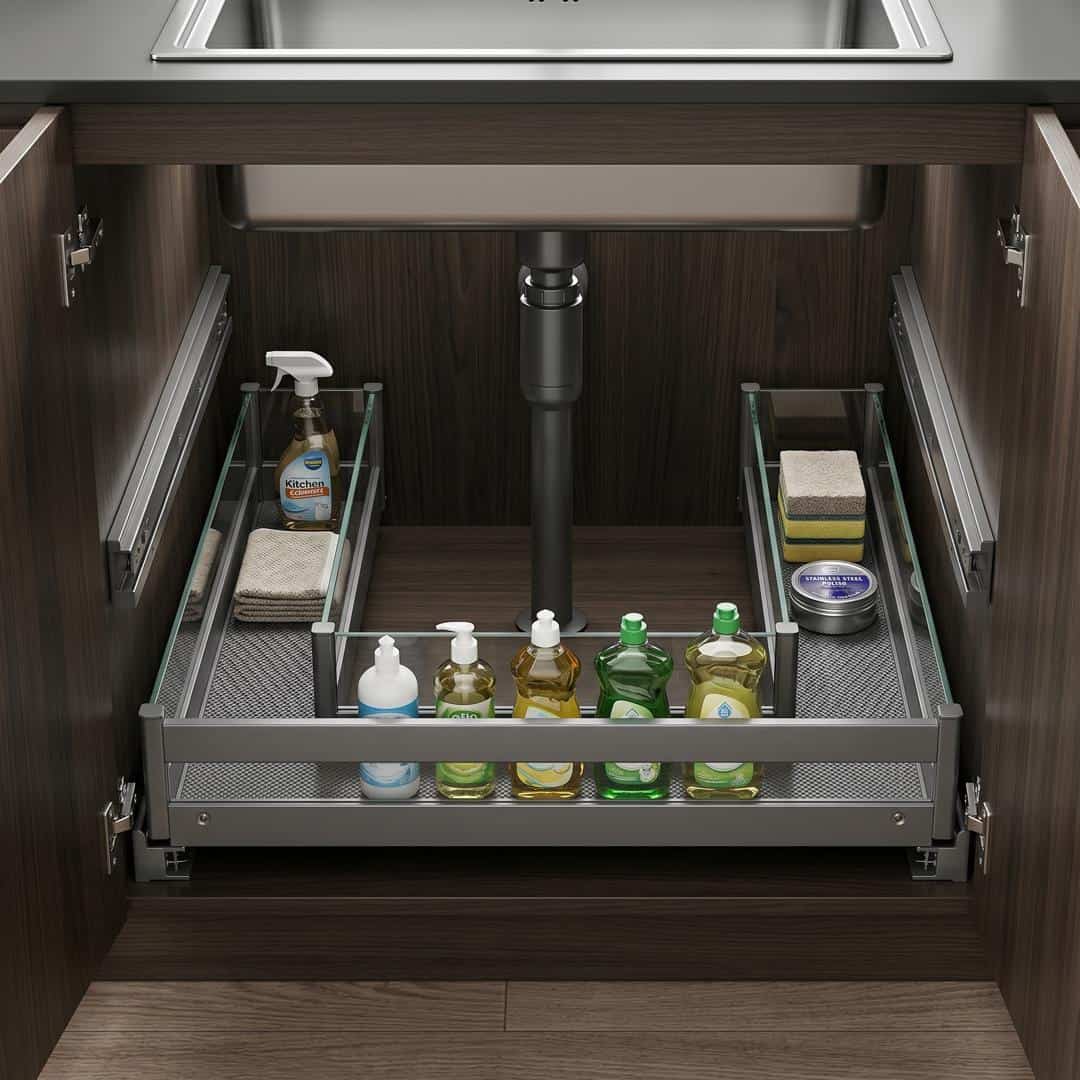 U-Shaped Under Sink Drawer | Premier OEM/ODM Manufacturing