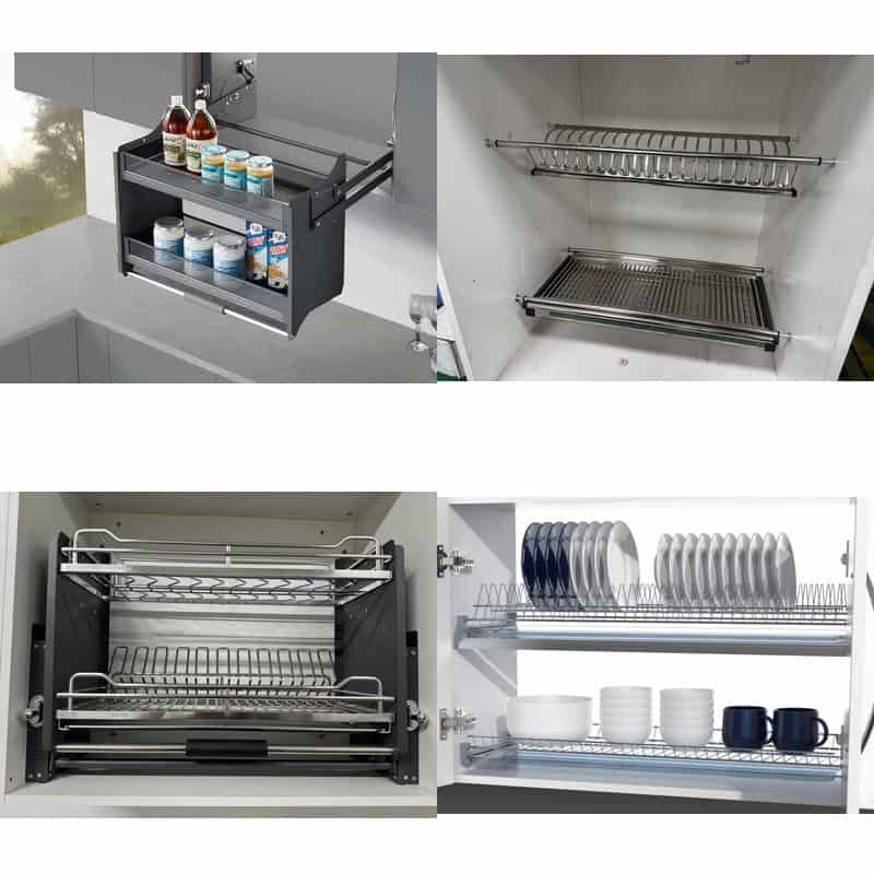 Wall Upper Cabinet Organizers