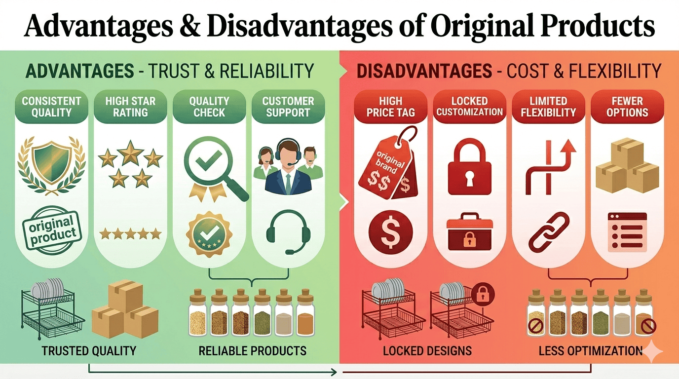 Advantages of Original Products