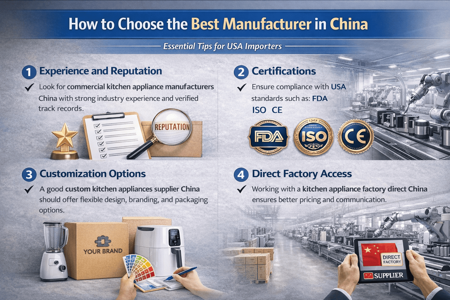 How to Choose the Best Manufacturer in China