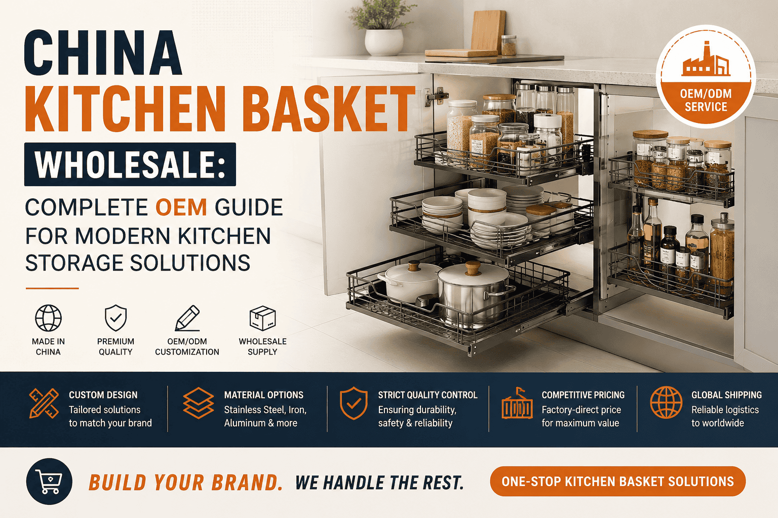 China Kitchen Basket Wholesale Complete OEM Guide for Modern Kitchen Storage Solutions