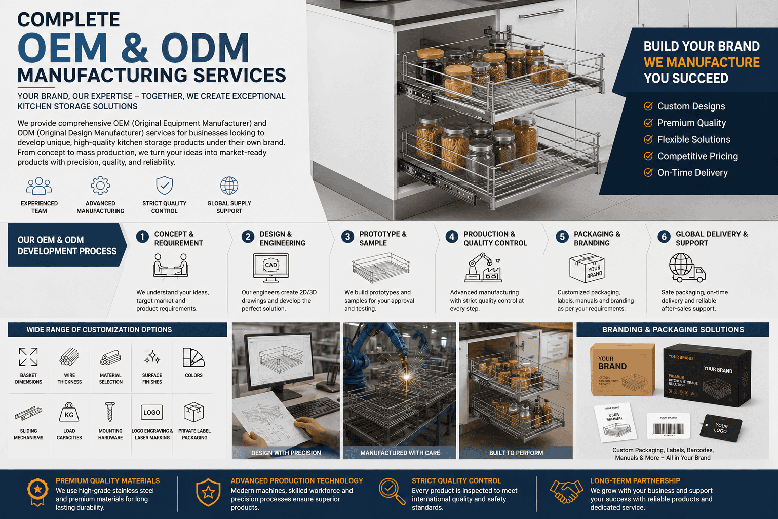 OEM & ODM Manufacturing Service