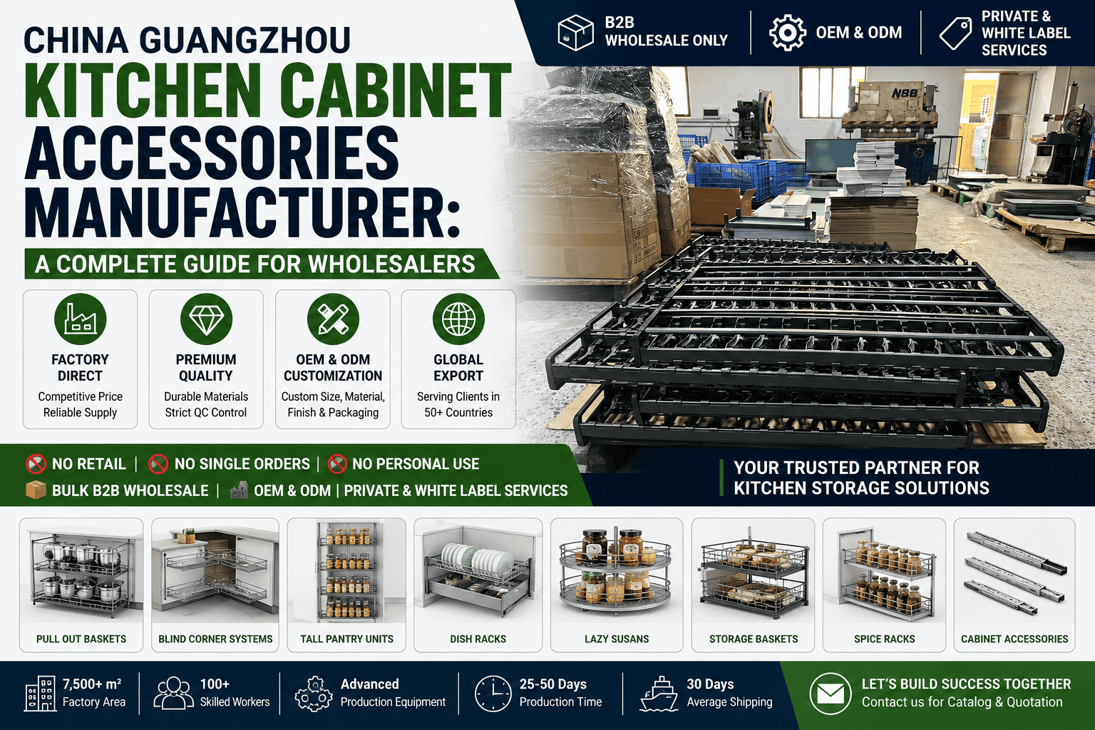 China Guangzhou Kitchen Cabinet Accessories Manufacturer