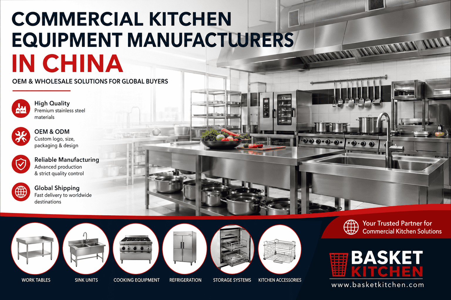 Commercial Kitchen Equipment Manufacturers in China
